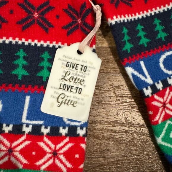 NEW FOREVER 21 Ugly Christmas Sweater "Snow Cool" Fair Isle Red Green Blue Soft - Picture 4 of 16
